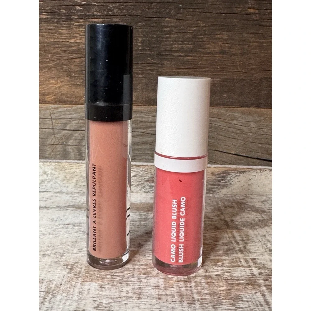 e.l.f. Camo Liquid Blush & Lip Plumping Gloss Duo